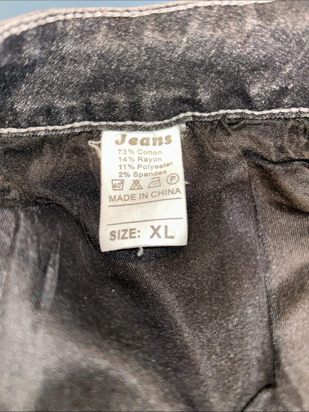Distressed Black Denim Women’s Shorts